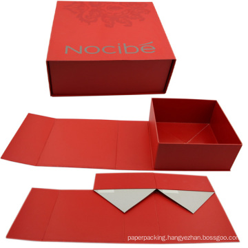 Custom Rigid Cardbaord Folding Box with Magnet